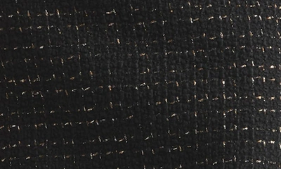 Shop St John Sleeveless Metallic Bouclette Tweed Sheath Dress In Black Multi