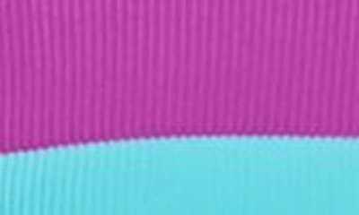 Shop Beach Riot Emmy Colorblock High Waist Bikini Bottoms In Cool Fluorecents