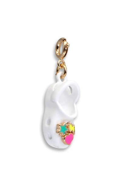 Charm It !® Kids' Clog Charm In White