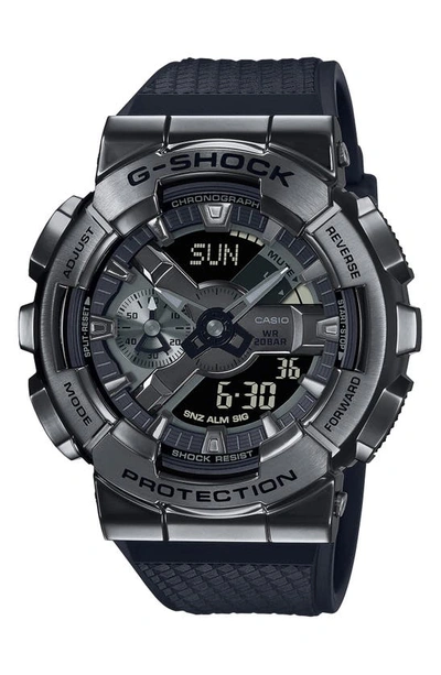 Shop G-shock Ana-digi Watch, 51mm In Gunmetal
