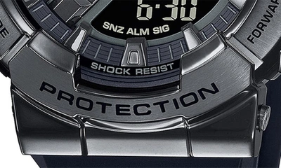 Shop G-shock Ana-digi Watch, 51mm In Gunmetal