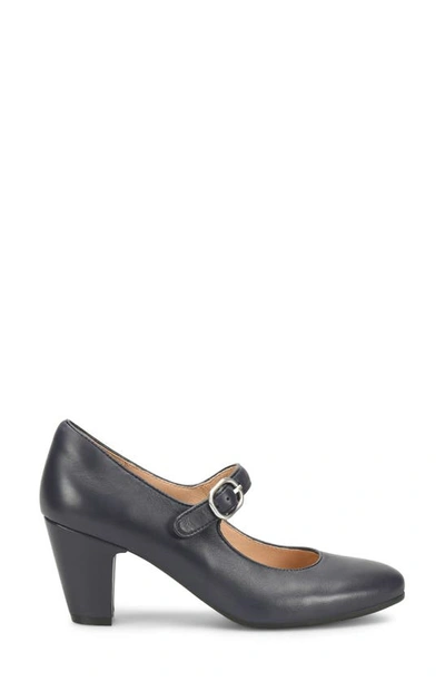 Söfft Leslie Mary Jane Pump In Sky Navy