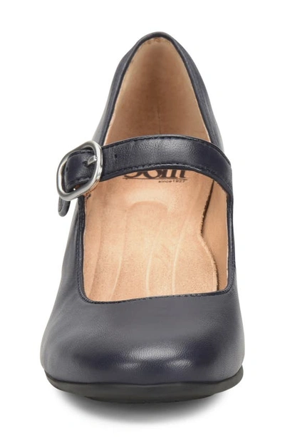 Söfft Leslie Mary Jane Pump In Sky Navy