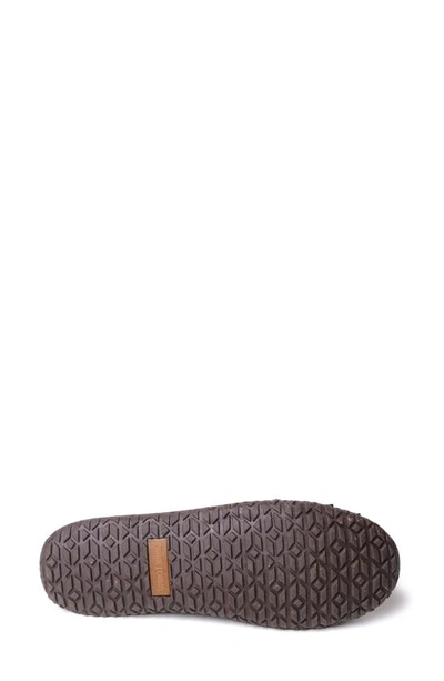 Minnetonka Kilty Tread Slipper In Black