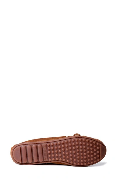 Shop Minnetonka X Lucie Skjefte Ziigwan Waabigwan Slipper In Brown