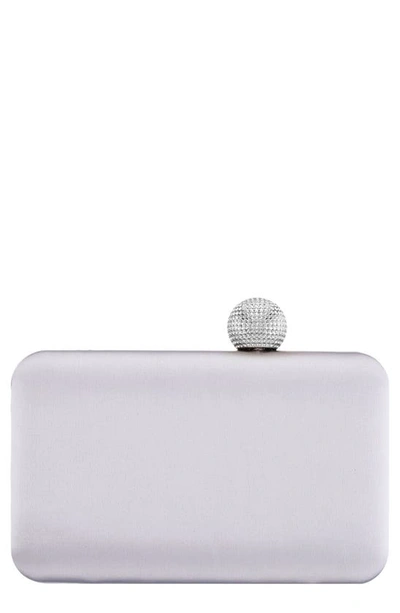 Shop Nina Kimberly Clutch In New Silver