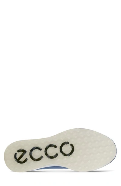 Shop Ecco S-3 Waterproof Golf Shoe In Retro Blue/ White/ Marine
