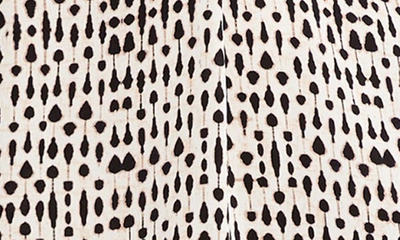 Nic + Zoe Plus Size Inky Dots Button-down Midi Dress In White Multi