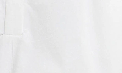 Grey Lab Women's Shoulder Pad Shirt Romper In White