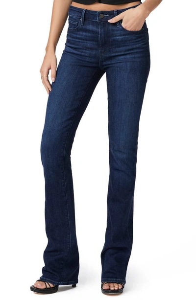 Shop Paige Manhattan High Waist Bootcut Jeans In Goin Steady