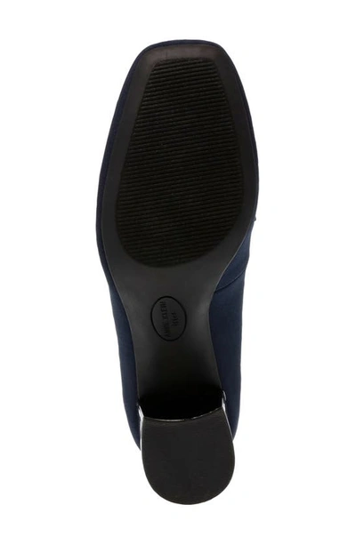 Anne Klein Telepathy Pump In Navy Stretch