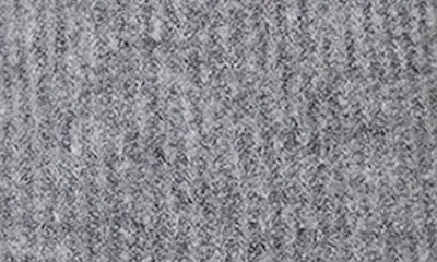 Shop Bardot Kali One-shoulder Turtleneck Sweater In Grey Marle