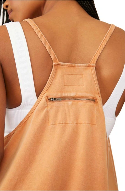 Shop Free People Fp Movement Hot Shot Jumpsuit In Toasted Coconut