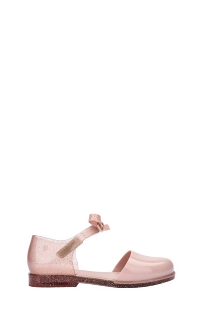 Shop Melissa Kids' Amy Ankle Strap Flat In Pink