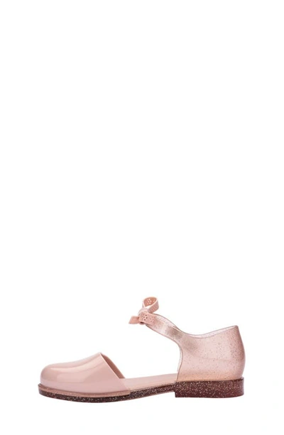 Melissa Kids' Amy Ankle Strap Flat In Pink