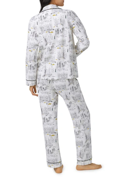 Bedhead Pajamas Print Jersey Pajamas In City That Never Sleeps