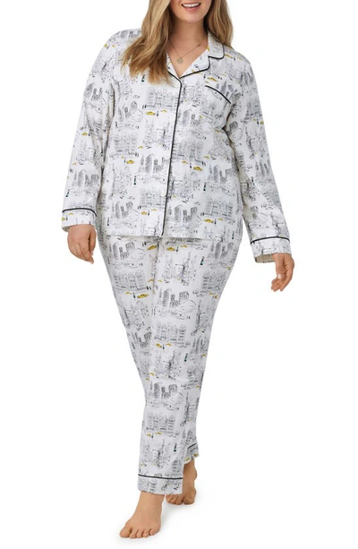 Bedhead Pajamas Print Jersey Pajamas In City That Never Sleeps