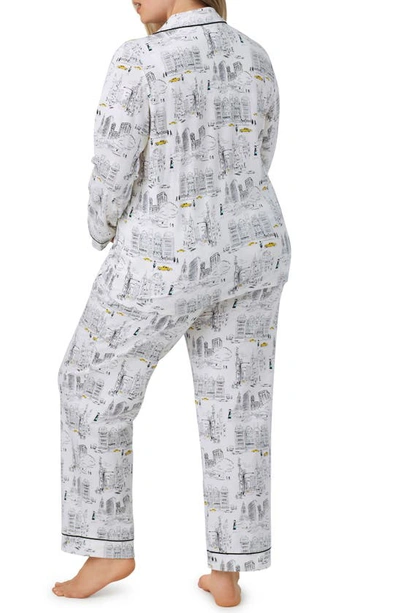 Bedhead Pajamas Print Jersey Pajamas In City That Never Sleeps