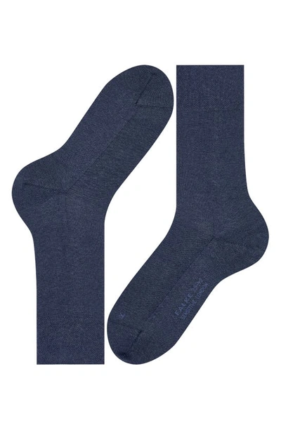Falke Sensitive London Socks In Navy Melange | ModeSens