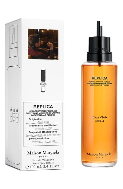 Shop Maison Margiela Replica Jazz Club Eau De Toilette Fragrance, 3.4 oz In Refill