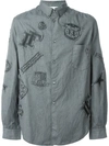 GOLDEN GOOSE PATCHED SHIRT,G28MP522A811389146