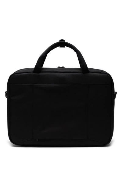 Shop Herschel Supply Co Gibson Tech Messenger Bag In Black
