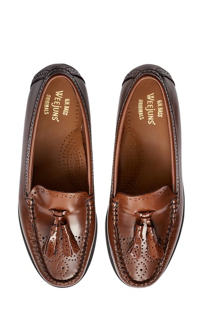 Shop Gh Bass Estelle Tassel Loafer In Whiskey