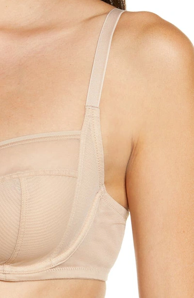 Skarlett Blue Spellbound Front Close Spacer Bra In Neutral