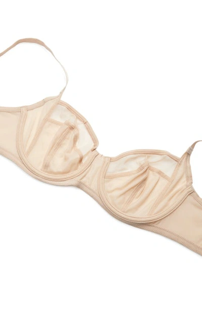 Skarlett Blue Spellbound Front Close Spacer Bra In Neutral