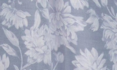 Shop Eileen West Ballet Sleeveless Nightgown In Grey Floral