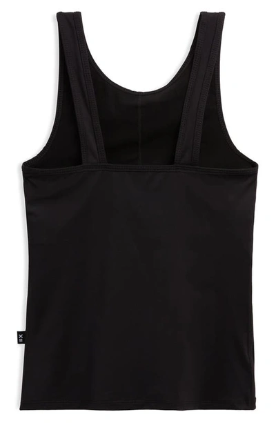 Tomboyx High Tide Tankini Top In Black
