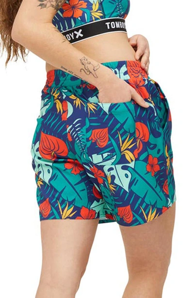 Shop Tomboyx Heritage 7-inch Board Shorts In Island Shade