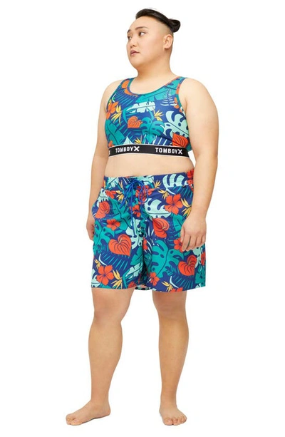 Shop Tomboyx Heritage 7-inch Board Shorts In Island Shade