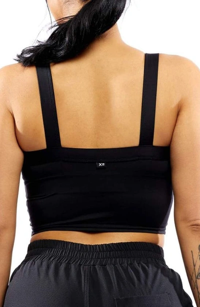 Tomboyx Scoop Neck Bikini Top In Black