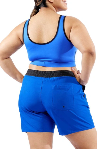Tomboyx Sport Bikini Top In Royal