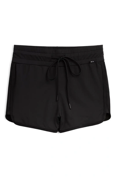 Shop Tomboyx High Waist Swim Shorts In Black