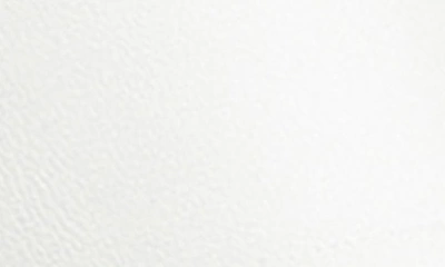 Stuart Weitzman Soho Patent Lug-sole Penny Loafers In White.