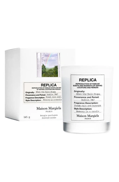Maison Margiela 'replica' When The Rain Stops Scented Candle 5.8 oz / 165 G Candle
