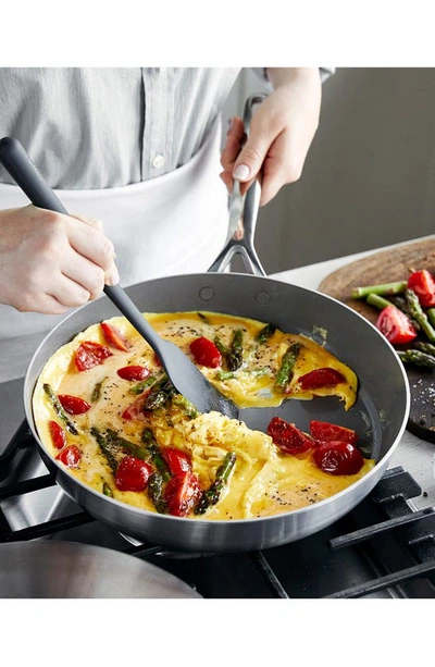 Greenpan Gp5 Set Of 2 Stainless Steel Nonstick Frying Pans In Stainless Steel