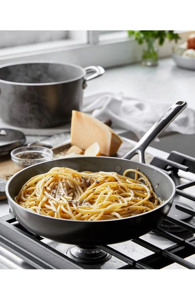 Greenpan Gp Infinite8 11-piece Anodized Aluminum Ceramic Nonstick Cookware Set In Cocoa