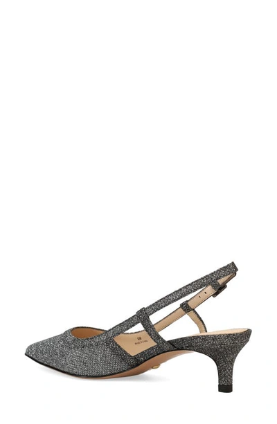 Shop Pelle Moda Deena 2 Slingback Pump In Pewter