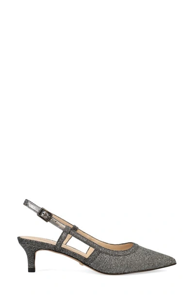 Shop Pelle Moda Deena 2 Slingback Pump In Pewter