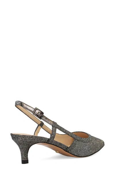 Shop Pelle Moda Deena 2 Slingback Pump In Pewter