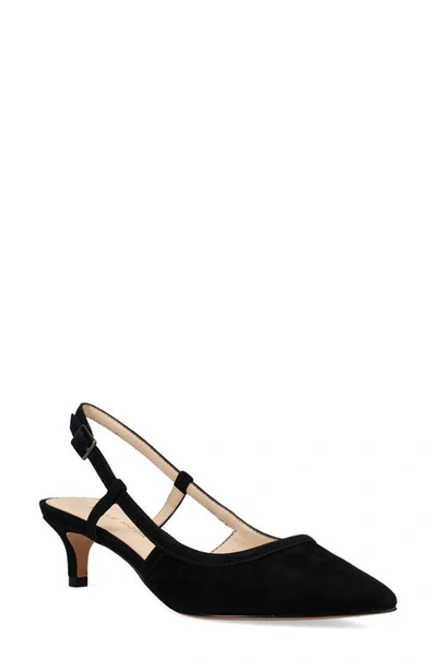 Shop Pelle Moda Deena Slingback Pump In Black