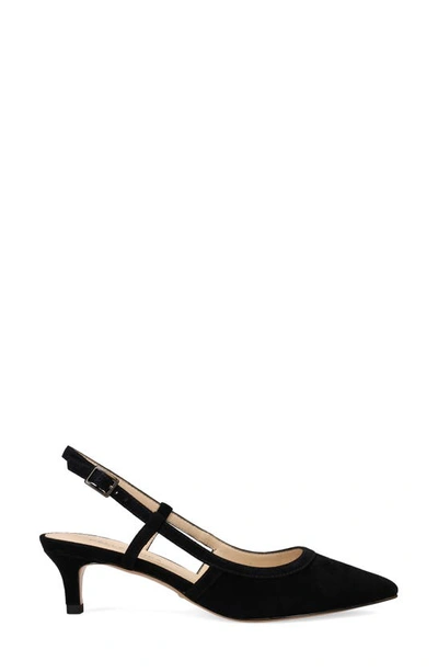 Shop Pelle Moda Deena Slingback Pump In Black