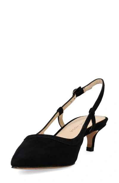 Shop Pelle Moda Deena Slingback Pump In Black