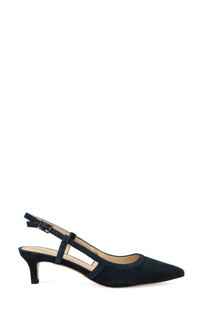 Shop Pelle Moda Deena Slingback Pump In Midnight