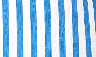 English Factory Stripe Blazer In Blue Stripe