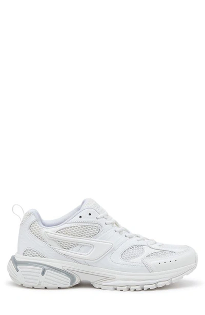 Shop Diesel Serendipity Pro Sneaker In White/ Grey Multi