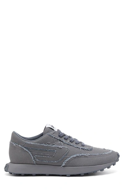 Shop Diesel Racer Sneaker In Grey